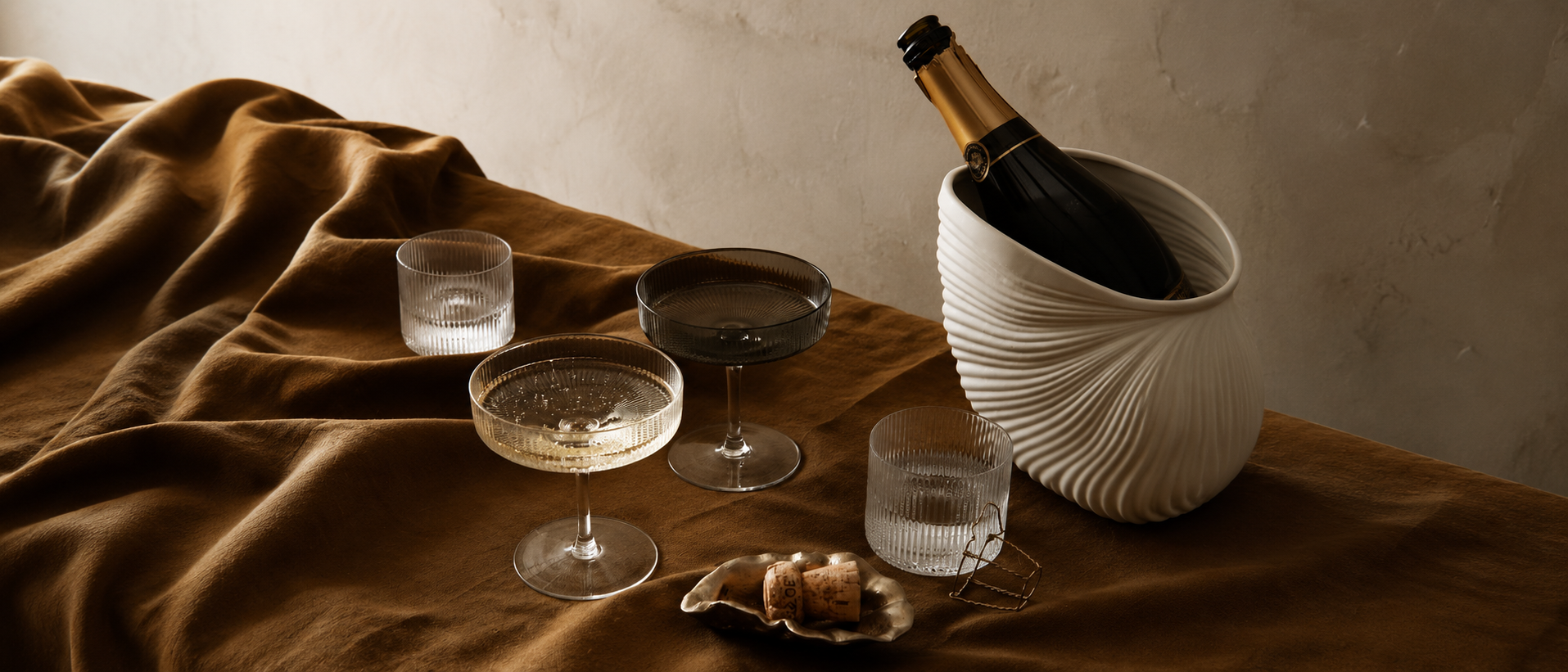 Wine glasses collection