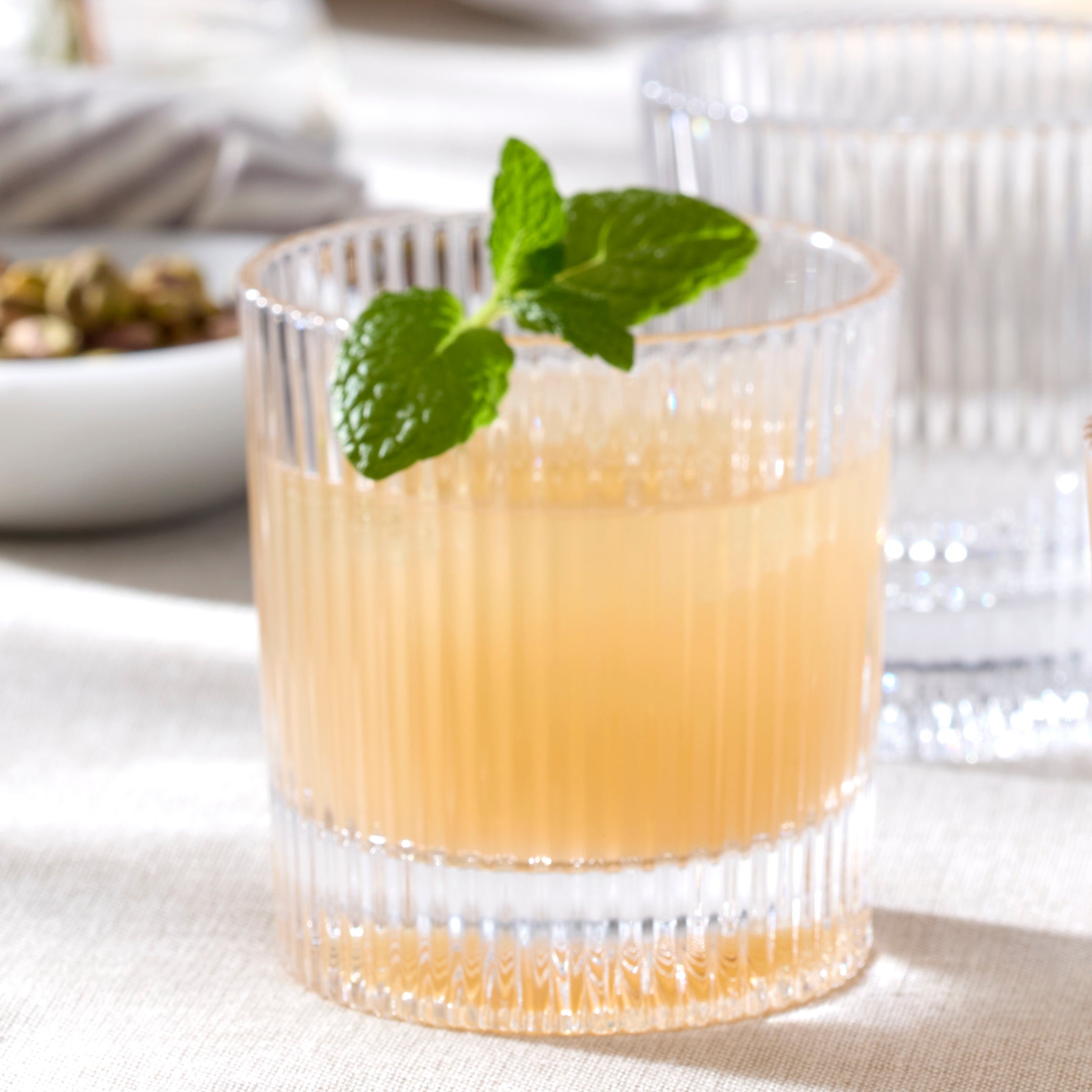 Cut Glass Double Old Fashioned Glasses, Set of 4 - Image 4