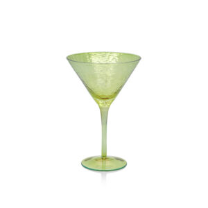 Hammered Martini Glass Set of 4