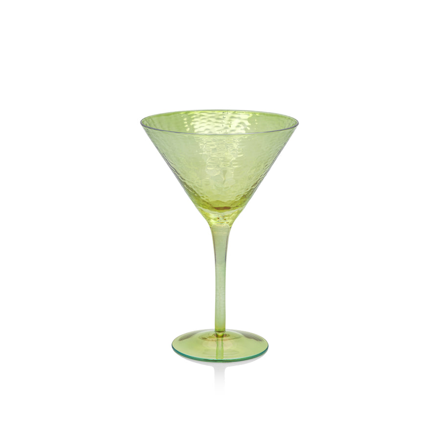 Hammered Martini Glass Set of 4