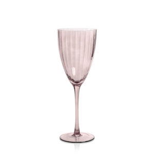 Wine-Tinted Optic Glassware Collection