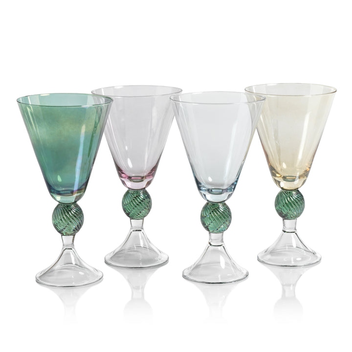 Vintage Stemmed Glass - Image 3