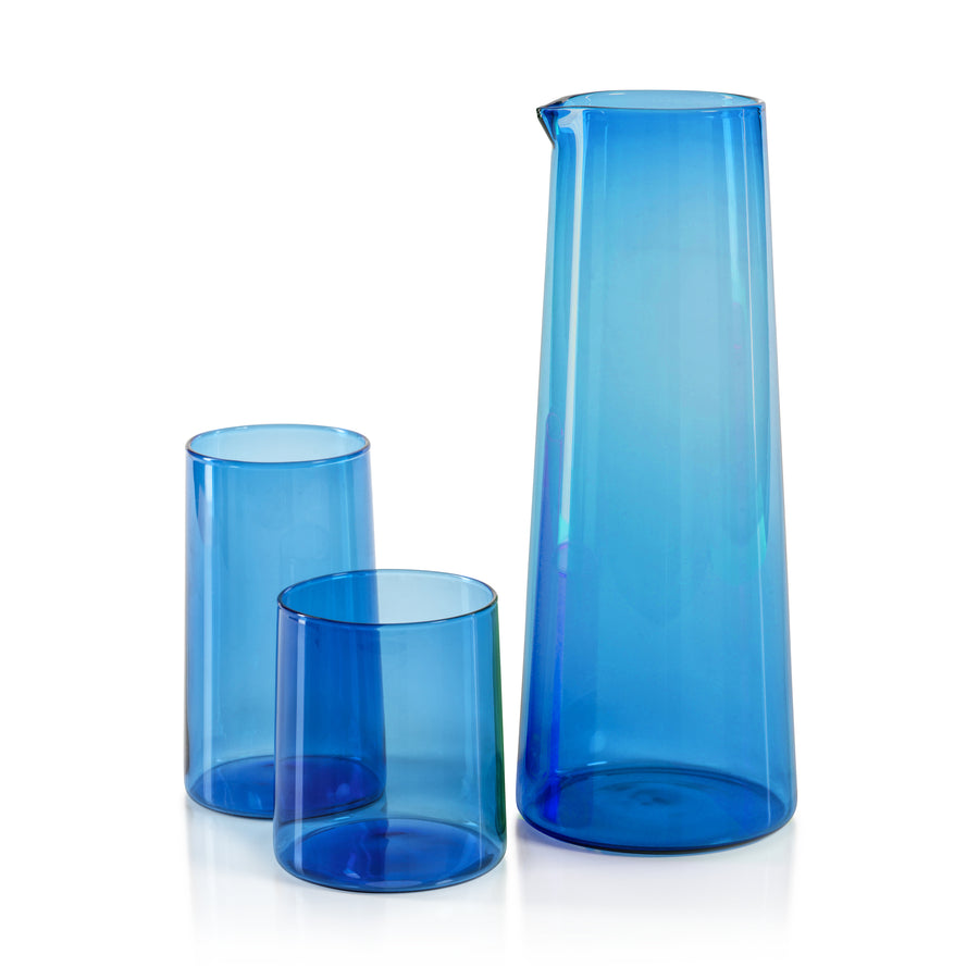 Light Cobalt Vintage Glassware Collection - Image 4