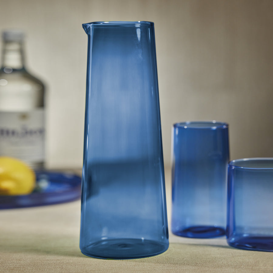 Light Cobalt Vintage Glassware Collection - Image 2