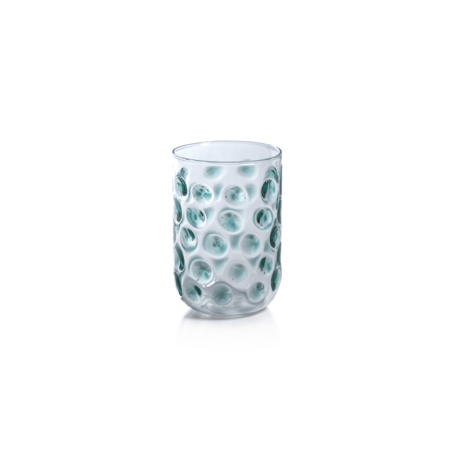 Borosilicate Dotted Glass Tumbler 15.5 oz