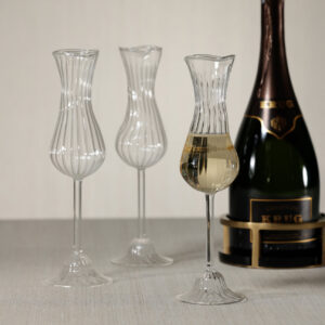 Fluted Champagne Glass Set of 4