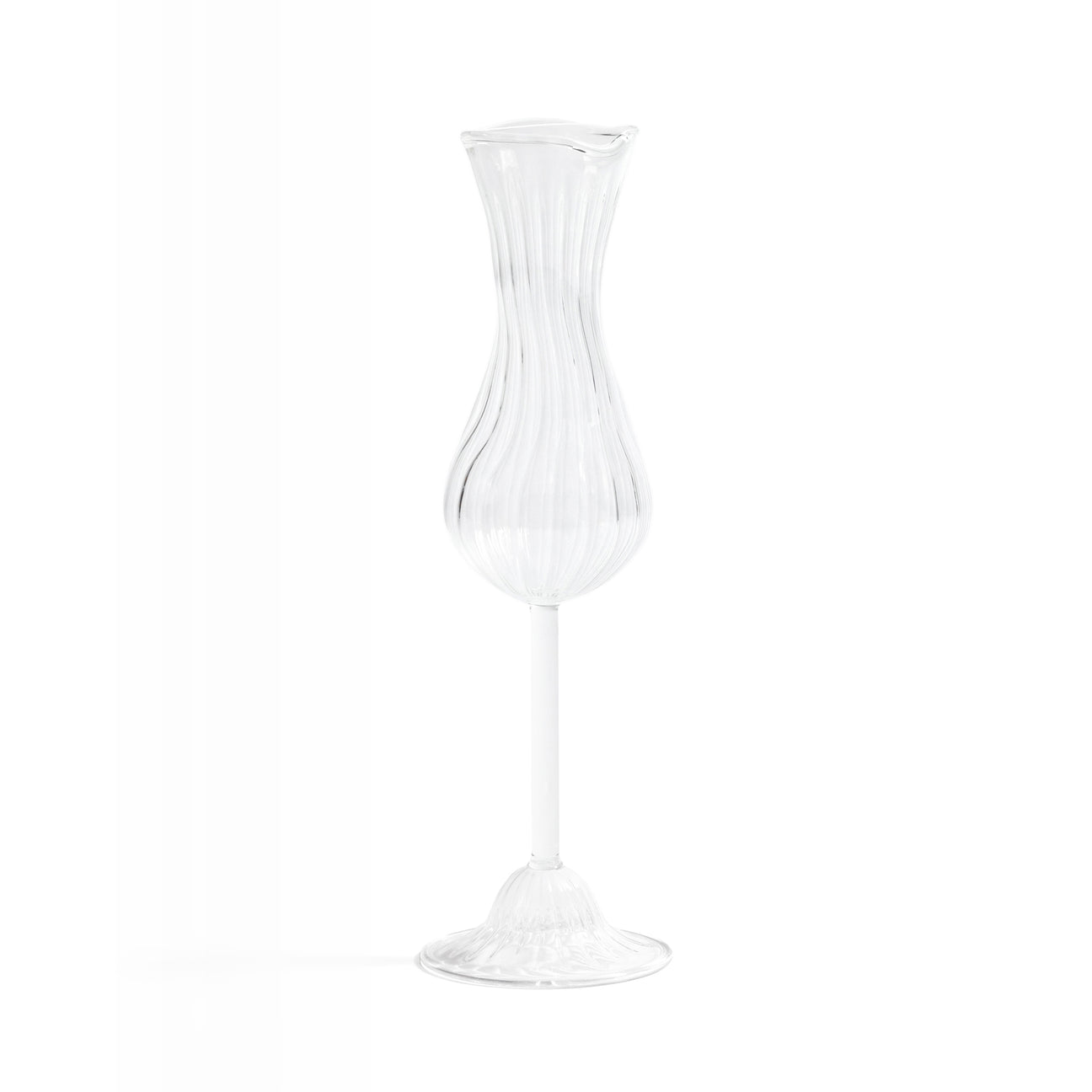 Fluted Champagne Glass Set of 4 - Image 4