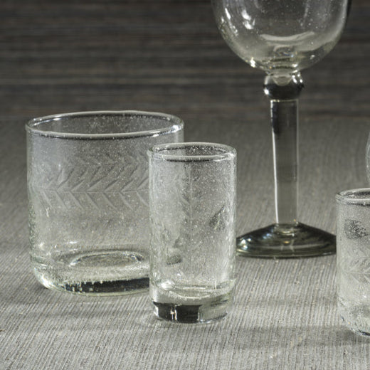 Handmade Etched Wine Goblet - Image 2